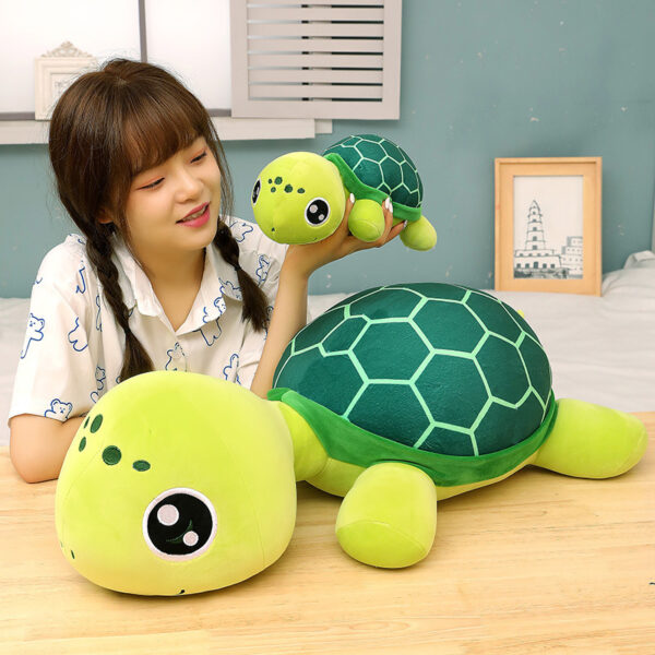 Factory Direct Supply Big-Eyed Turtle Plush Toy, Large Turtle Doll, Aquarium Gift, Foreign Trade Exclusive Supply - Image 4