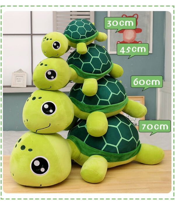 Factory Direct Supply Big-Eyed Turtle Plush Toy, Large Turtle Doll, Aquarium Gift, Foreign Trade Exclusive Supply - Image 5