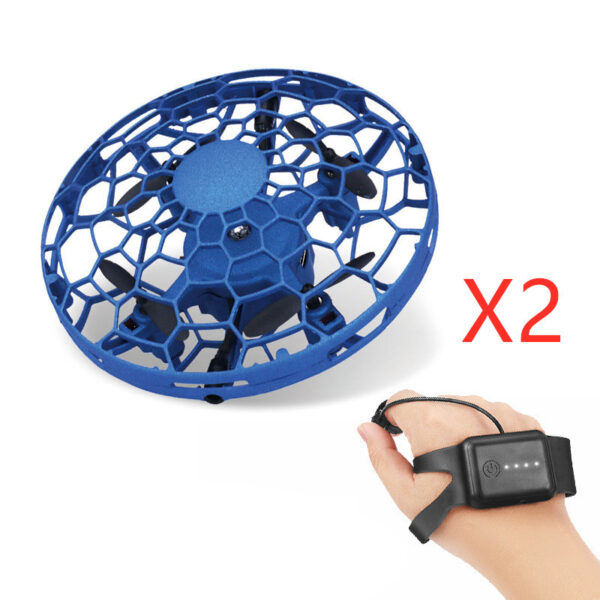 Flying Helicopter Mini Drone UFO RC Drone Infraed Induction - Image 8