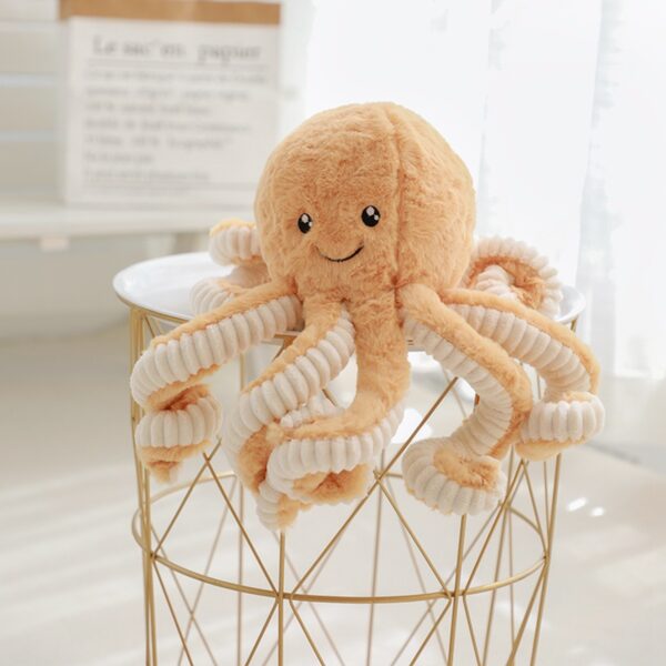 Lovely Simulation Octopus Pendant Plush Stuffed Toy Soft Animal Home Accessories Cute Doll Children Gifts - Image 2