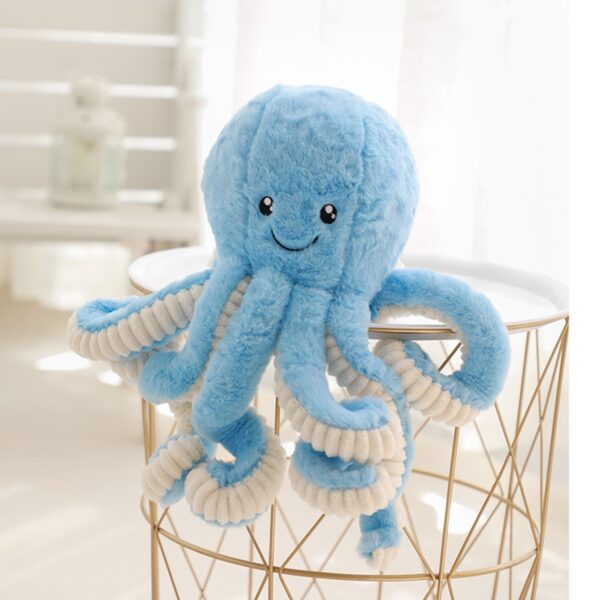 Lovely Simulation Octopus Pendant Plush Stuffed Toy Soft Animal Home Accessories Cute Doll Children Gifts - Image 3