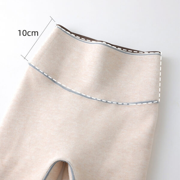 High Waist Cashmere Leggings Winter Warm Solid Plush Pants Fashion Slim Trousers Women Clothing - Image 4