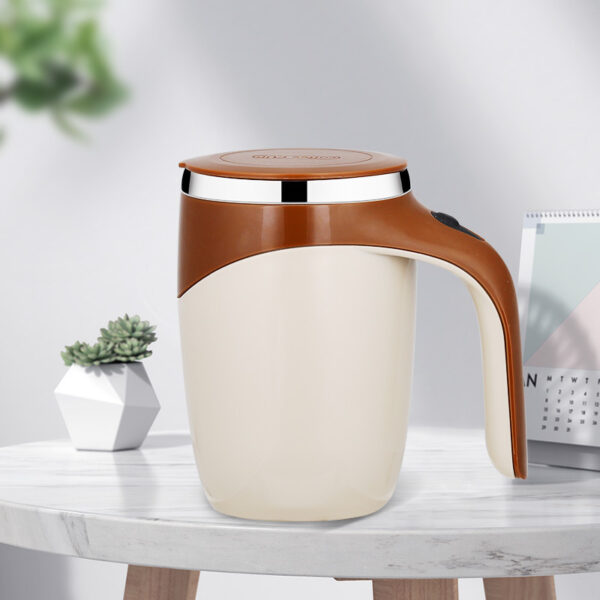 Rechargeable Model Automatic Stirring Cup Coffee Cup High Value Electric Stirring Cup Lazy Milkshake Rotating Magnetic Water Cup - Image 9