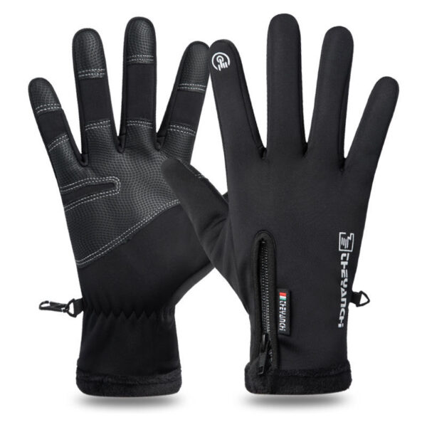 Winter Gloves Touchscreen Non-Slip Unisex Waterproof Windproof Warm Cycling Ski Sports Gloves Women Men - Image 2