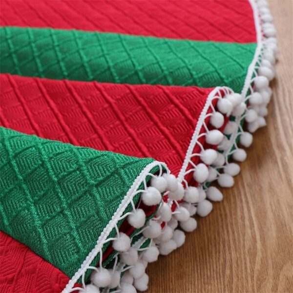 Christmas-tree Skirt Decorative Products Knitted Non-woven Fabric - Image 2