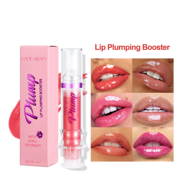 New Tube Lip Rich Lip Color Slightly Spicy Lip Honey Lip Glass Mirror Face Lip Mirror Liquid Lipstick - Image 2