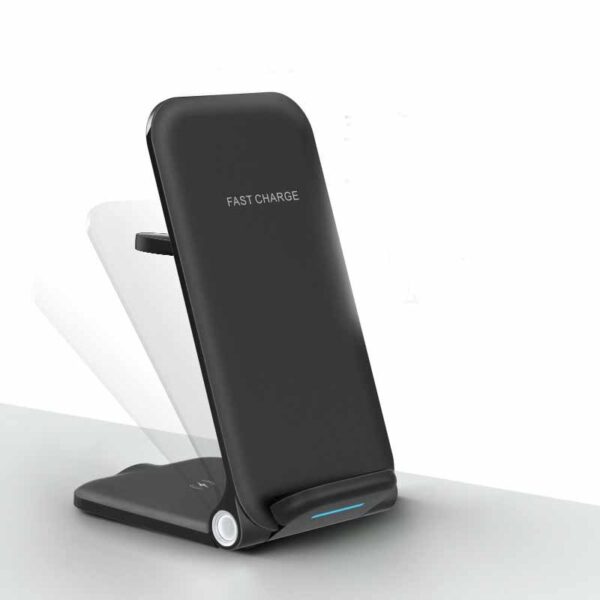 Desktop Vertical Multifunctional Three-in-one Wireless Charger - Image 4