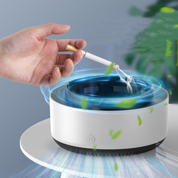 Smoke Removal Air Purification Ashtray Anion Purification Practical Automatic Purifier Ashtray Portable Gadgets For Car Ashtray - Image 4