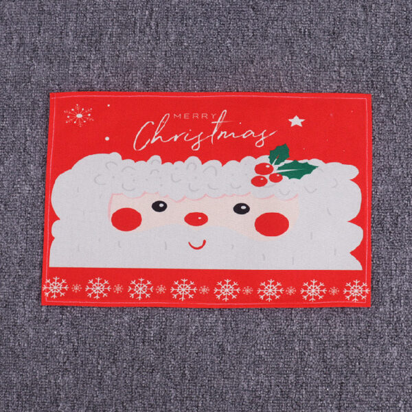 New Christmas Home Decoration Products Restaurant Hotel Table Mat Tablecloth - Image 6