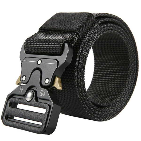 Military Tactical Belt Heavy Duty Security Guard Working Utility Nylon Waistband - Image 9