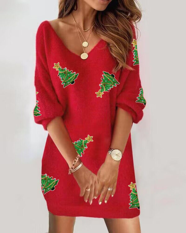 New Products In Stock Hot Sale Christmas Long Sleeve Sweater - Image 6