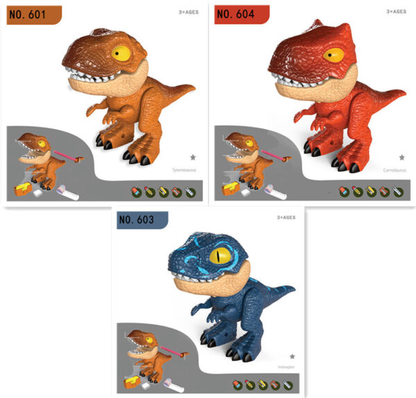 Assembled Dinosaur Stationery Simulation Animal Toy - Image 9