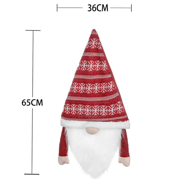 Christmas Tree Hat Forest Elderly Tree-top Star Home Decorations Arrangement Products - Image 4