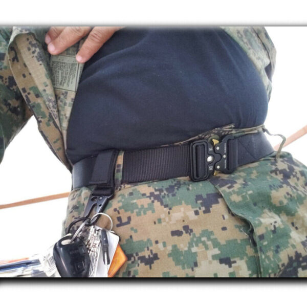 Military Tactical Belt Heavy Duty Security Guard Working Utility Nylon Waistband - Image 8