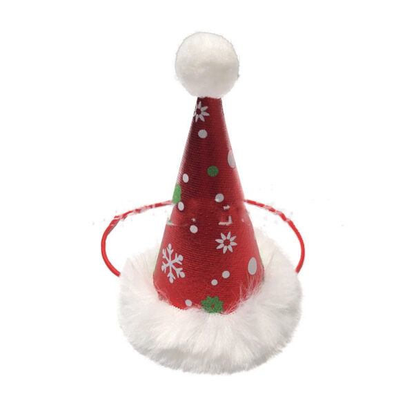 Christmas Products Pet Christmas Hat Set - Image 2