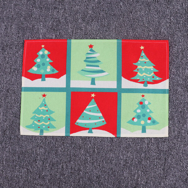 New Christmas Home Decoration Products Restaurant Hotel Table Mat Tablecloth - Image 7