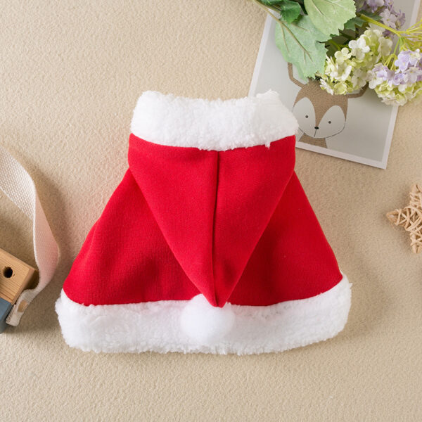 Pets Christmas Cloak Red Shawl Pet Products - Image 5